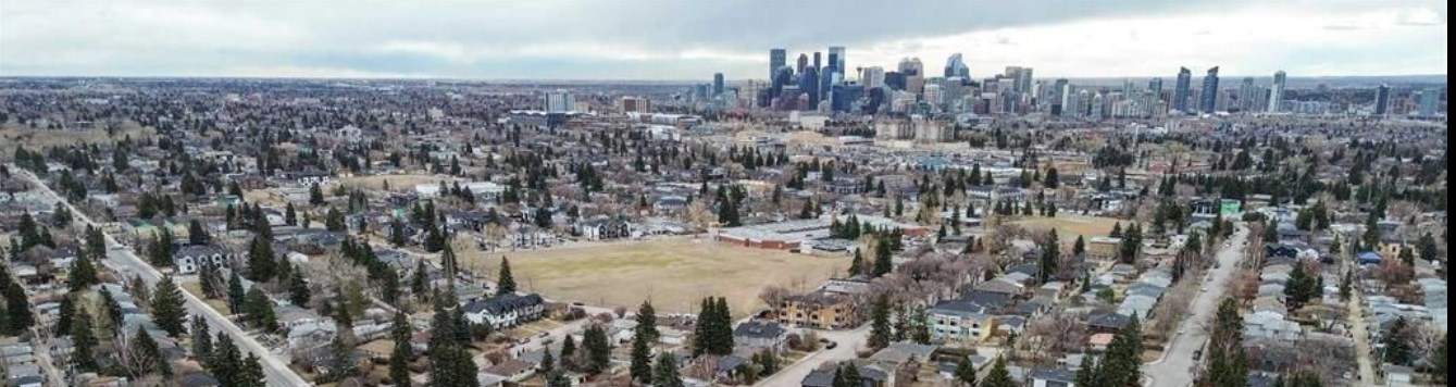 DOWNTOWN CALGARY FROM NW