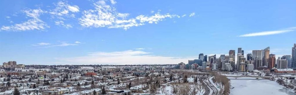 DOWNTOWN CALGARY FROM HILLHURST