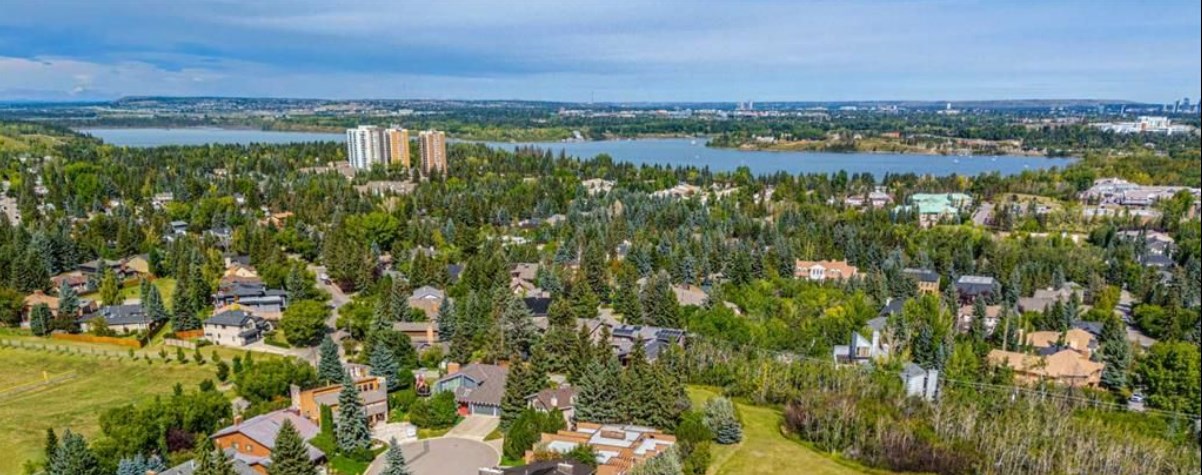 view from South Calgary to the City