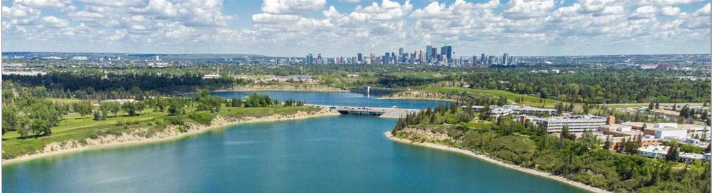 DOWNTOWN FROM EAGLE RIDGE CALGARY