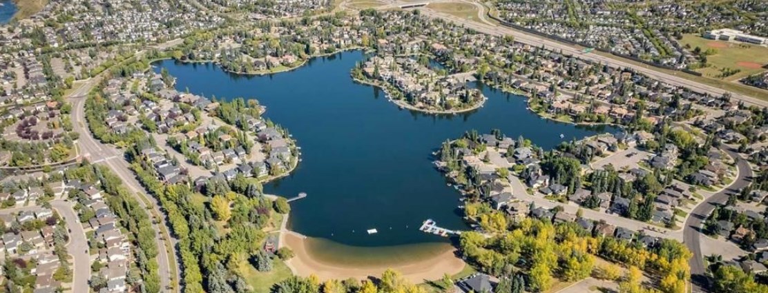 AERIAL VIEW OF MCKENZIE LAKE