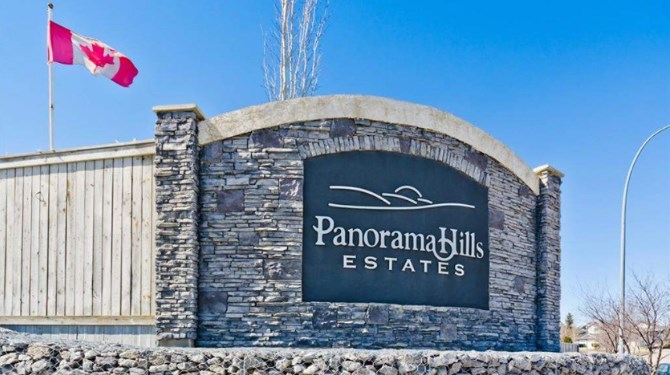 PANORAMA HILLS COMMUNITY SIGN