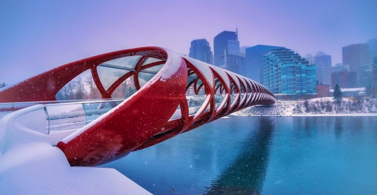 calgary winter peacebridge